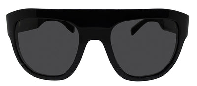 Dolce & Gabbana DG 4398 501/87 Square Plastic Black Sunglasses with Grey Gradient Lens