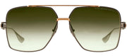 Dita GRAND-EMPERIK DT DTS159 A-03 Aviator Metal Gold Sunglasses with Green Gradient Lens