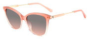 Kate Spade KS Dalila/S 35J Cat-Eye Plastic Pink Sunglasses with Grey Gradient Lens