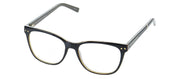 Kate Spade KS Joyanne 807 Square Plastic Black Reading Glasses with Clear Blue Block Lens