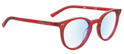 Kate Spade KS Misa C9A Round Plastic Red Reading Glasses with Clear Blue Block Lens