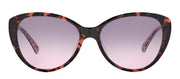 Kate Spade KS Visalia/G/S HT8 Butterfly Plastic Havana Sunglasses with Pink Gradient Lens