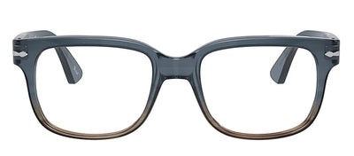 Persol PO 3252V 1012 Pillow Plastic Grey Eyeglasses with Logo Stamped Demo Lenses