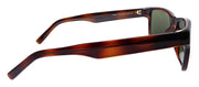 Salvatore Ferragamo SF 960S 214 Rectangle Plastic Tortoise Sunglasses with Brown Lens
