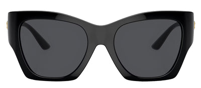 Versace VE 4452 GB1/87 Fashion Plastic Black Sunglasses with Grey Lens