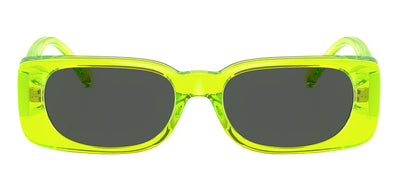 Versace KIDS VK 4003U 547987 Rectangle Plastic Yellow Sunglasses with Grey Lens