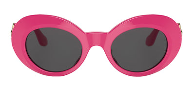 Versace KIDS VK 4428U 536787 Oval Plastic Pink Sunglasses with Grey Lens