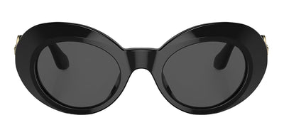 Versace Kids VK 4428U GB1/87 Butterfly Plastic Black Sunglasses with Grey Lens