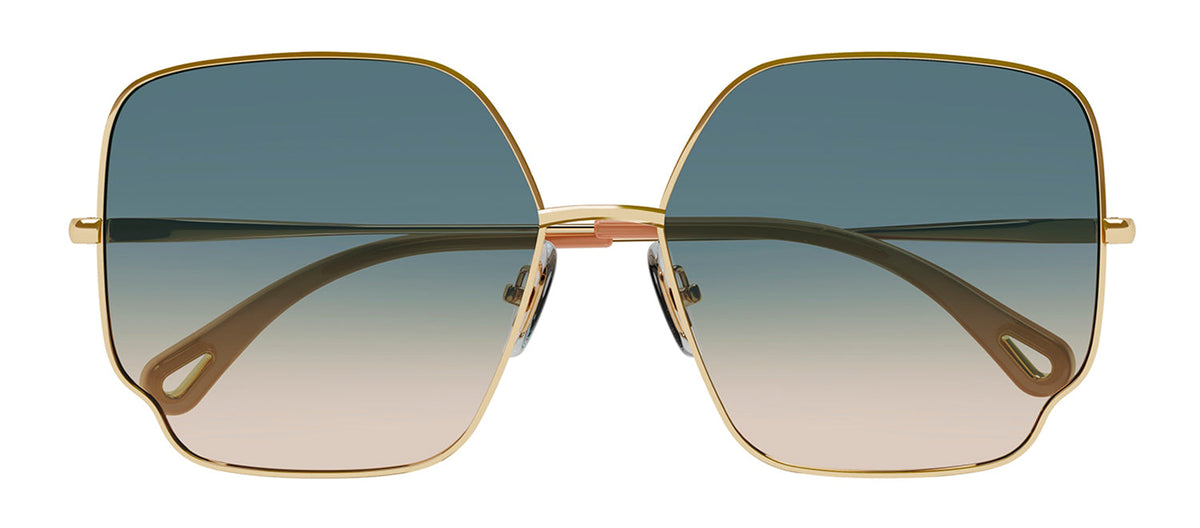 Chloe 63mm modified square hot sale sunglasses