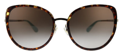 Kate Spade KS JENSEN/G/S 086 HA Butterfly Plastic Havana Sunglasses with Brown Gradient Lens