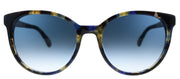 Kate Spade New York KS MELANIE/S PJP 08 Oval Plastic Blue Sunglasses with Blue Lens