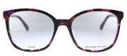 Kate Spade New York KS Maci HT8 Square Plastic Pink Havana Eyeglasses with Demo Lens