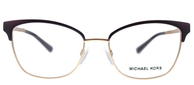 Michael Kors Adrianna IV MK 3012 1108 Cat-Eye Metal Pink Eyeglasses with Demo Lens