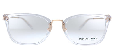 Michael Kors Captiva MK 4054 3105 Rectangle Metal Clear Eyeglasses with Demo Lens