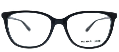 Michael Kors Santa Clara MK 4067U 3005 Square Plastic Black Eyeglasses with Demo Lens