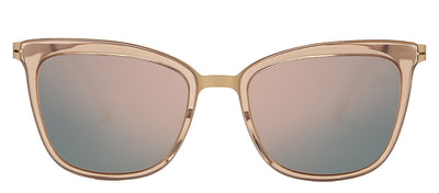 Modo MODO 450 NUDE Cat-Eye Plastic Pink Sunglasses with Pink Gradient Lens