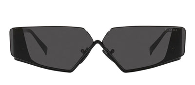 Prada PR 58ZS 1AB06L Fashion Metal Black Sunglasses with Grey Lens