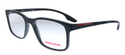 Prada Linea Rossa Lifestyle PS 01LV 1BO1O1 Square Plastic Black Eyeglasses with Demo Lens