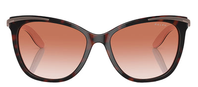 Ralph Lauren RA 5203 599/13 Cat-Eye Plastic Havana Sunglasses with Brown Gradient Lens