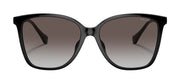 Ralph by Ralph Lauren RA 5281U 50018G Cat-Eye Plastic Black Sunglasses with Grey Gradient Lens