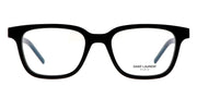 Saint Laurent SL M110O 001 Rectangle Plastic Black Eyeglasses with Clear Lens