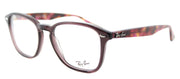Ray-Ban RX 5352 5628 Square Plastic Brown Eyeglasses with Demo Lens