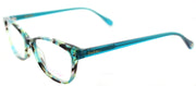 Lilly Pulitzer LP Brynn AQ Cat-Eye Plastic Blue Eyeglasses with Demo Lens