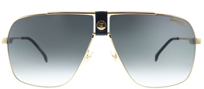 Carrera CA Carrera1018 2M2 Aviator Metal Gold Sunglasses with Green Gradient Lens
