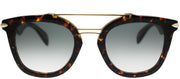 Rag & Bone Veska RNB 1005/S 086 9K Square Plastic Tortoise/ Havana Sunglasses with Rose Lens