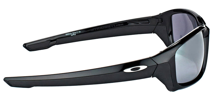 Oakley StraightLink OO 9331 933101 Sport Plastic Black Sunglasses with Black Iridium Lens