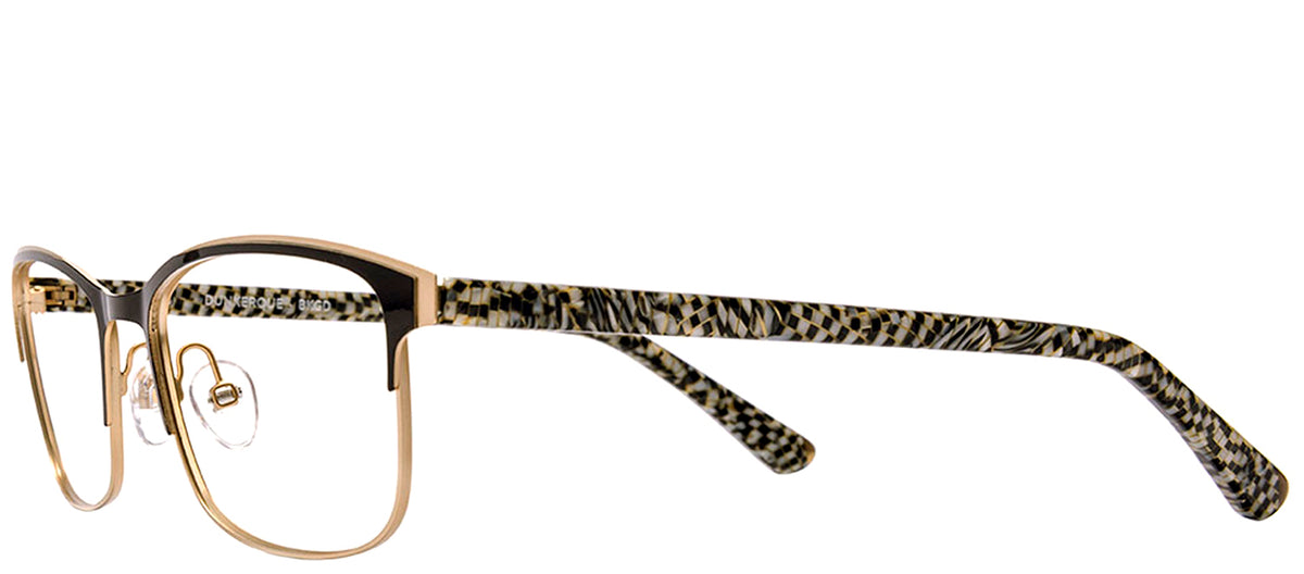 Etnia Barcelona Dunkerque BKGD Black Golden Metal Rectangle Eyeglasses 52mm DAVID BOWIE ETNIA BARCELONA Sunglasses ZIGGY STARDUST BLACK  main image 3