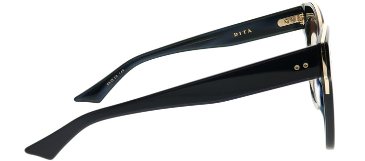 Dita Day Tripper DT 22031-D-NVY-GLD Square Plastic Blue Sunglasses with Dark Brown Gradient AR Lens