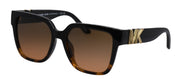 Michael Kors KARLIE MK 2170U 390818 Square Plastic Tortoise Sunglasses with Orange Gradient Lens