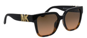 Michael Kors KARLIE MK 2170U 390818 Square Plastic Tortoise Sunglasses with Orange Gradient Lens