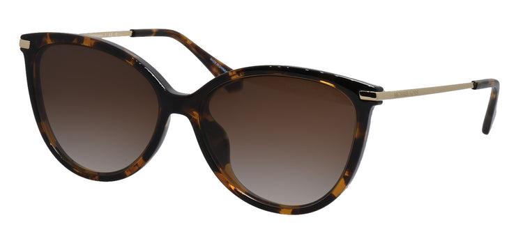 Michael Kors DUPONT MK 2184U 300613 Cat-Eye Plastic Tortoise Sunglasses with Brown Gradient Lens