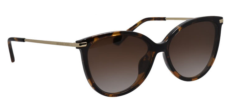 Michael Kors DUPONT MK 2184U 300613 Cat-Eye Plastic Tortoise Sunglasses with Brown Gradient Lens