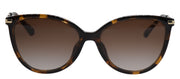 Michael Kors DUPONT MK 2184U 300613 Cat-Eye Plastic Tortoise Sunglasses with Brown Gradient Lens