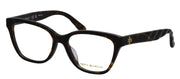 Tory Burch TY 2132U 1728 Cat-Eye Plastic Tortoise Eyeglasses with Logo Stamped Demo Lenses