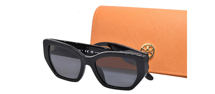 Tory Burch TY 7187U Plastic Irregular Sunglasses Tory Burch TY 7187U 170981 Womens Irregular Polarized  main image 4