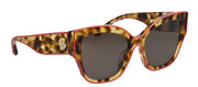 Tory Burch TY 7184U 200073 Butterfly Plastic Tortoise Sunglasses with Brown Lens