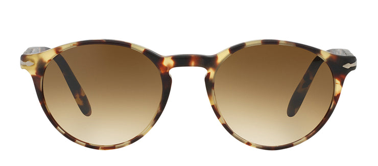 Persol PO 3092SM 900551 Round Plastic Tortoise/ Havana Sunglasses with Brown Gradient Lens