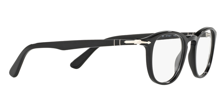 Persol PO 3143V 95 Rectangle Plastic Black Eyeglasses with Demo Lens