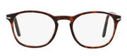 Persol PO 3007V 24 Square Plastic Havana Eyeglasses with Demo Lens