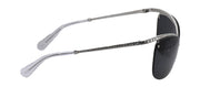 Swarovski SK 7018 400187 Irregular Metal Silver Sunglasses with Grey Lens