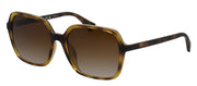 Ralph Lauren RA 5291U 500313 Pillow Plastic Havana Sunglasses with Brown Gradient Lens