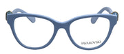 Swarovski SK 2004 1006 Cat-Eye Plastic Blue Eyeglasses with Logo Stamped Demo Lenses