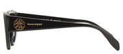 Alexander McQueen AM 0377S 001 Cat-Eye Plastic Black Sunglasses with Grey Gradient Lens