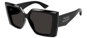 Alexander McQueen AM 0467S 001 Square Plastic Black Sunglasses with Grey Lens