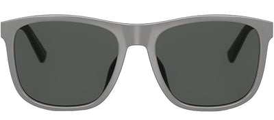 Armani Exchange AX 4049SF 818087 Square Plastic Grey Sunglasses with Grey Lens