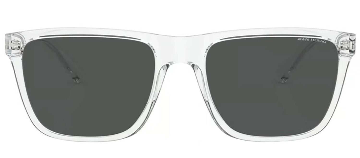 Armani Exchange AX 4080S Plastic Square Sunglasses ARMANI EXCHANGE AX4080S Square Sunglasses | EyeOns.com main image 3